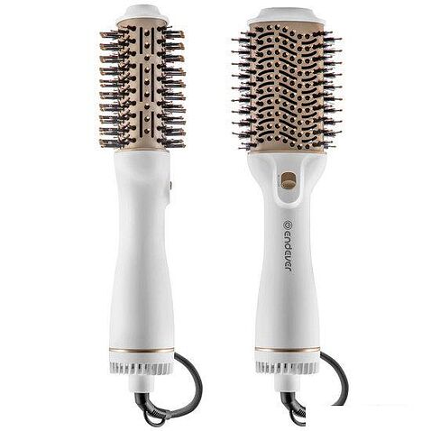 Фен-щетка Endever Aurora-500 (белый)