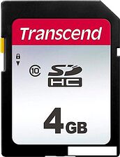 Карта памяти Transcend SDHC 300S 4GB