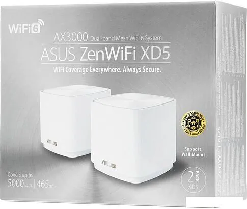 Wi-Fi система ASUS ZenWiFi XD5 (2 шт.)