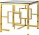 Журнальный столик Stool Group Бруклин 55x55 EET-013 (стекло smoke/сталь золото)