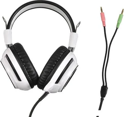 Наушники с микрофоном Oklick HS-G300 Armageddon (белый/черный)