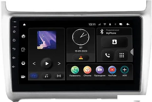 USB-магнитола Incar TMX-8609-3 (для VW Polo 10-20)