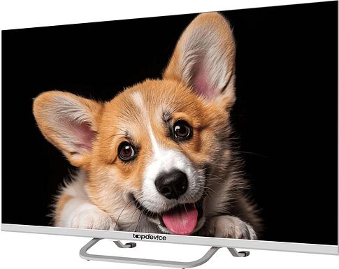 Телевизор Topdevice 32" SMART TV YаOS 03 (белый)