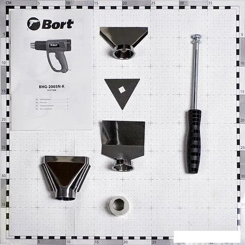 Промышленный фен Bort BHG-2005N-K