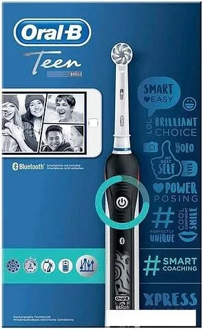 Электрическая зубная щетка Braun Oral-B Smart 4 4000N D601.523.3 (черный)
