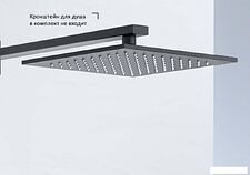 Верхний душ Aquatek AQ2076MB (черный матовый)