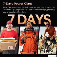 Смартфон Oukitel WP38 6GB/256GB (черный)