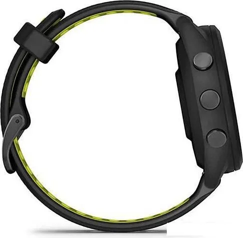 Умные часы Garmin Forerunner 265S 42 мм (черный/желтый)
