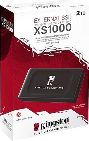Внешний накопитель Kingston XS1000 2TB SXS1000/2000GA