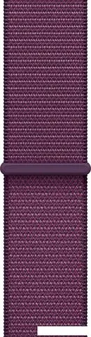 Умные часы Apple Watch Series 10 42 мм (алюминиевый корпус, розовое золото/сливовый, нейлоновый ремешок)