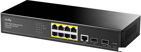 Управляемый коммутатор 2-го уровня Cudy GS2008PS2 1.0