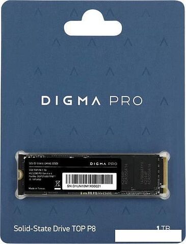 SSD Digma Pro Top P8 1TB DGPST4001TP8T7