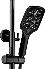 Душевая система  Rea Rob black REA-P6627