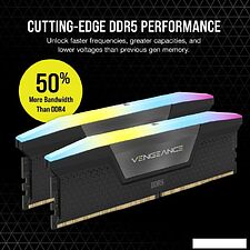 Оперативная память Corsair Vengeance RGB 2x16ГБ DDR5 6400 МГц CMH32GX5M2B6400C36 Оперативная память Corsair Vengeance RGB 2x16ГБ DDR5 6400 МГц CMH32GX5M2B6400C36