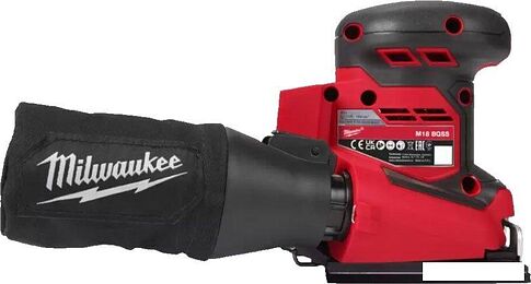 Виброшлифмашина Milwaukee M18 BQSS-502B 4933479967 (с 2-мя АКБ, сумка)