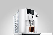 Эспрессо кофемашина JURA E4 Piano White EA (15433)
