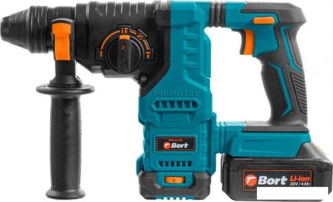 Перфоратор Bort BHD-21Li-BL 93413410 (с 2-мя АКБ, кейс)
