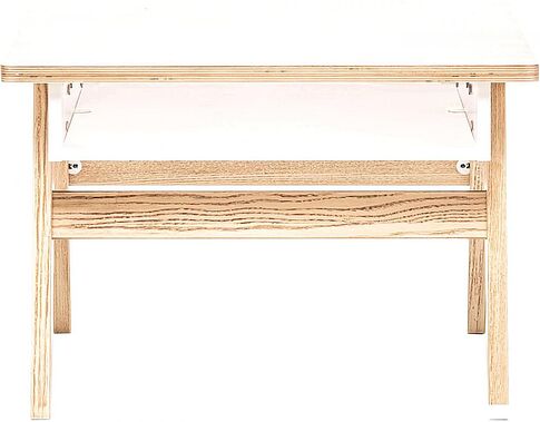 Приставной столик Мебель Импэкс Leset Сканди (дуб/молочный дуб/белый)