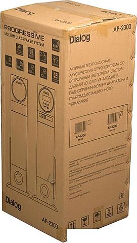 Акустика Dialog AP-2300 (коричневый)