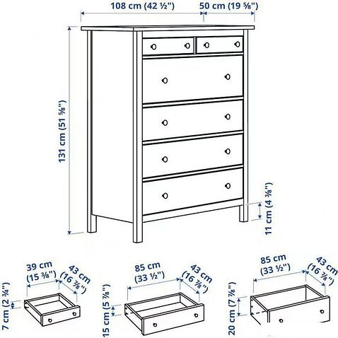 Комод ММЦ Кантри 06 (белый лак)