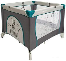 Игровой манеж Amarobaby Walky Good Day Giraffe (серый)