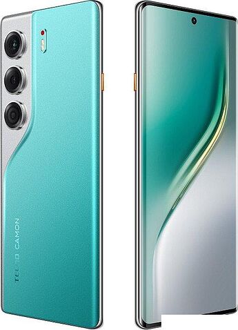 Телефон Tecno Camon 40 Pro 5G 8GB/256GB (морской зеленый)
