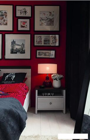 Тумба Black Red White Порто KOM1S/50 (джанни/сосна ларико)