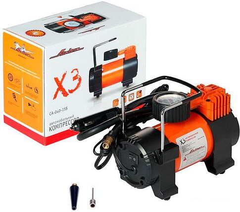 Автомобильный компрессор Airline X3 CA-040-15S