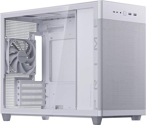 Корпус ASUS Prime AP201 TG (белый)