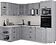 Готовая кухня Интерлиния Мила Деко 1.68x2.4 LV (керамика/керамика/опал светлый)