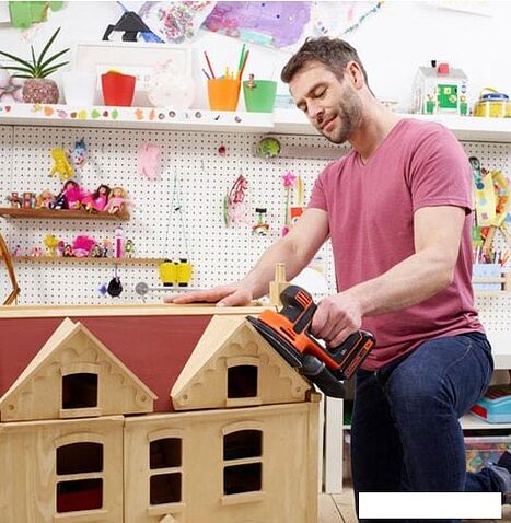 Дельташлифмашина Black & Decker BDCDS18N (без АКБ)