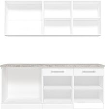 Готовая кухня Кастанье Марта 2.0 (трюфель коричневый) Готовая кухня Кастанье Марта 2.0 (трюфель коричневый)