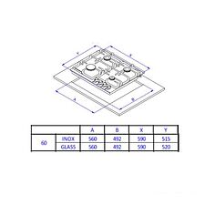 Варочная панель Weissgauff HGG 641 BEB