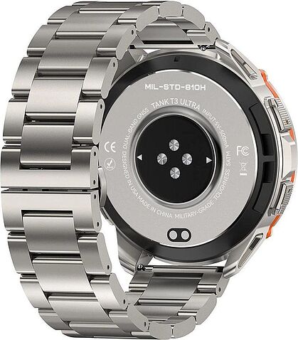 Умные часы Kospet Tank T3 Ultra Special Edition (серебристый)