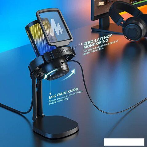 Проводной микрофон Maono DM20 (черный)