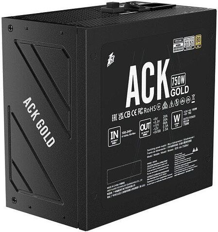 Блок питания 1stPlayer ACK Gold 750W HA-750BA2-BK