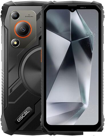 Телефон Oscal Marine 1 4GB/128GB (черный)