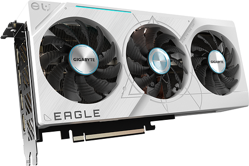 Видеокарта Gigabyte GeForce RTX 4070 Ti Super Eagle OC Ice 16G GV-N407TSEAGLEOC ICE-16GD
