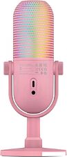 Проводной микрофон Razer Seiren V3 Chroma Quartz Pink