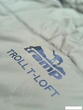Спальный мешок TRAMP Troll T-Loft Regular (зеленый, L)