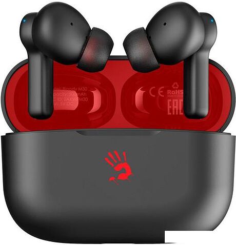 Наушники A4Tech Bloody M30 (черный/красный)