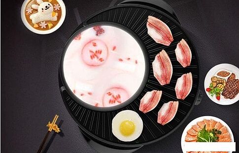 Электрогриль Xiaomi Liven Roaster One Sun and Moon SK-J3201