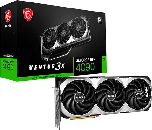 Видеокарта MSI GeForce RTX 4090 Ventus 3X E 24G OC