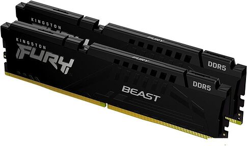 Оперативная память Kingston FURY Beast 2x64ГБ DDR5 5600МГц KF556C36BBEK2-128