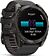 Умные часы Garmin Fenix 8 Sapphire 51мм (угольно-серый DLC, пепельно-черный силиконовый ремешок)
