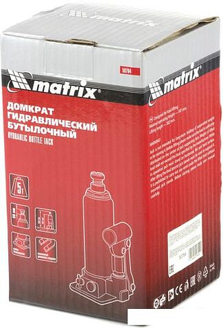 Бутылочный домкрат Matrix 50764 5т