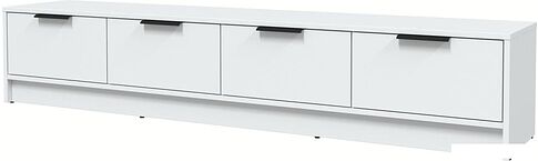 Тумба Интерлиния ТВ Концепт КТ-ТВ4-35 (белый платинум/белый платинум)