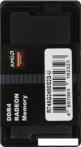 Оперативная память AMD Radeon R7 Performance 8GB DDR4 SODIMM PC4-19200 R748G2400S2S-U