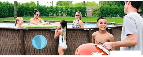 Каркасный бассейн Bestway Power Steel 56725 (488х122)