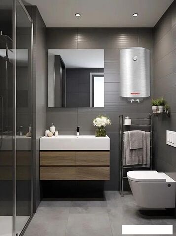 Накопительный электрический водонагреватель Shivaki SH WH 1.5 50 (серебристый)